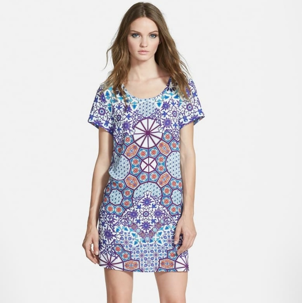 Minkpink whisper of the heart tee dress